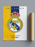 Real Madrid Poster - 12x18
